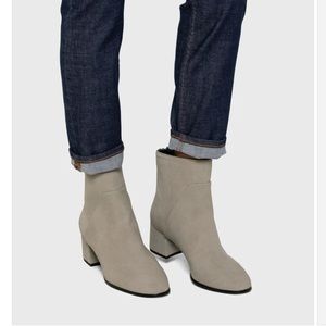 Matt & Nat DEA Women's Vegan Mid Heel Boots Grey Size 37
